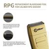 Caliber Pro RPG Shaver Replacement Foil and Cutter - Professional Titanium Foil and Blade for RPG Electric Shavers - Close Shaving Replacement Head for Barber or Personal Men's Hair Shaver view 3