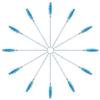 50 pcs Eyelash Brushes Mascara brushes mascara wands view 2