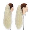 12-26inch Claw Clip On Ponytail Hair Extension Synthetic Ponytail Extension Hair For Women Bleach Blonde-New view 1