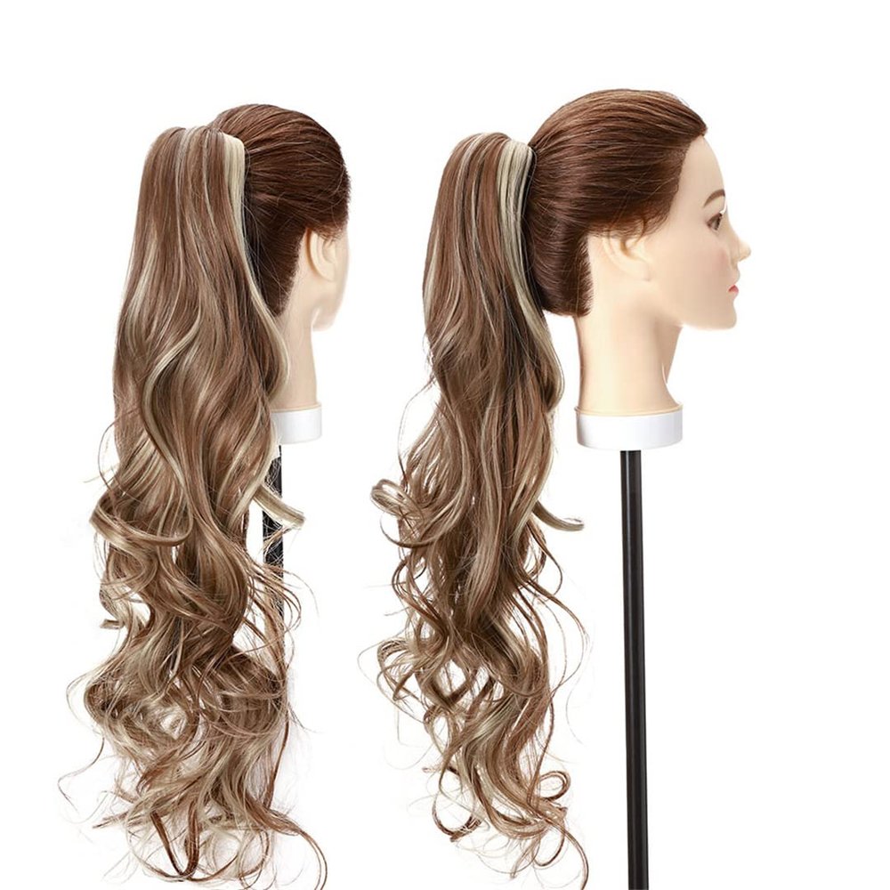 12-26inch Claw Clip On Ponytail Hair Extension Synthetic Ponytail Extension Hair For Women 12p241