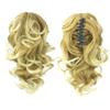 12'' Hair Extensions Lady Short Hairpiece Wavy Curly Claw Clip Ponytail Clip-On Hairpieces High Temperature Multicolor Wig 7 view 1