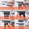 6d Hair Installation Machine,First Generation of 6D Hair Piece for Quick Change-up and UseEffectively Solution to the Problem of repeated Use of hairTen Bunches in a RowAlloy view 3