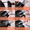 6d Hair Installation Machine,First Generation of 6D Hair Piece for Quick Change-up and UseEffectively Solution to the Problem of repeated Use of hairTen Bunches in a RowAlloy view 4