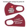 5 Pack Custom Face Mask Text Photo Logo Customized Masks Unisex, Light Red view 3