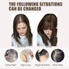 viviaBella Clip in Human Hair Toppers Seamless Hairpiece for Women Thick Silk Base Topper for Thicking Hair (Copper Red, 5.1"X5.1" 12Inch) view 4