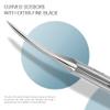 BEZOX Extra Fine Curved Cuticle Scissors, Super Thin Nail Scissors for Cutical Care Only, Professional Manicure Small Scissors, Stainless Steel CuticleTrimmer, 1 pcs view 3