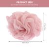 3pcs Bath Flower Tool Pe Clean Pink view 2