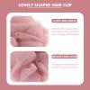 3pcs Bath Flower Tool Pe Clean Pink view 3