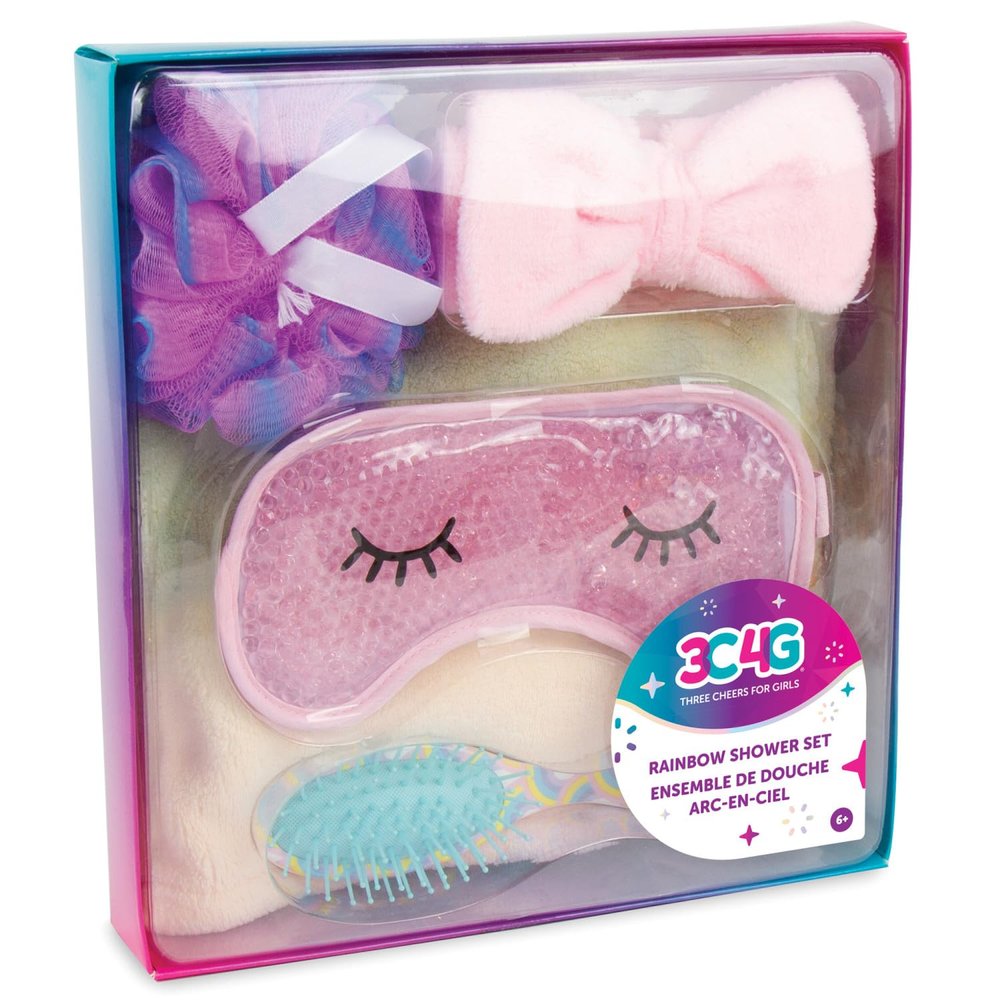 Make It Real Rainbow Shower Set