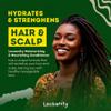 Locsanity Rosewater Peppermint 2-in-1 Shampoo and Conditioner for All Types of Dreadlocks and Hairstyles  Moisturizing, Nourishing, and Hydrating Shampoo and Conditioner (12 fl oz) view 4