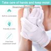 Cotton Gloves - 24pcs Soft White Gloves Moisturizing Eczema Gloves for Dry Hands SPA Inspection (X-Small) view 2