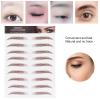 and Lifelike Eyebrow Sticker, Professional Eyebrow Sticker, Women Eyebrow Transfer Sticker for One-time Use(BROWN-05) view 3