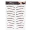and Lifelike Eyebrow Sticker, Professional Eyebrow Sticker, Women Eyebrow Transfer Sticker for One-time Use(BROWN-07) view 1