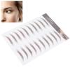 and Lifelike Eyebrow Sticker, Professional Eyebrow Sticker, Women Eyebrow Transfer Sticker for One-time Use(BROWN-06) view 3