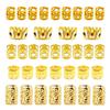 100 PCS Gold Hair Accessories Loc Hair Jewelry for Braids, Dreadlock Accessories for Women and Girls Adjustable Braid Cuffs Braiding Hair Rings Decoration view 4
