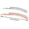 12 Pieces Rhinestone Bobby Pins, Silver and Gold Metal Hair Diamond Bobby Pins Clips Crystal Hair Pin for Lady Women Girls view 3