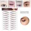 and Lifelike Eyebrow Sticker, Professional Eyebrow Sticker, Women Eyebrow Transfer Sticker for One-time Use(BROWN-09) view 3