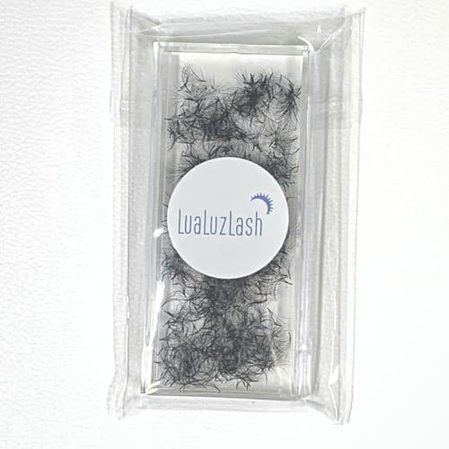 Promade Lash Fans | Russian Volume Fans | Quality Fans | Soft and Dark lashes | CC and D Curls | 0.07 sizes 8 -14 mm (11mm, D - Curl)