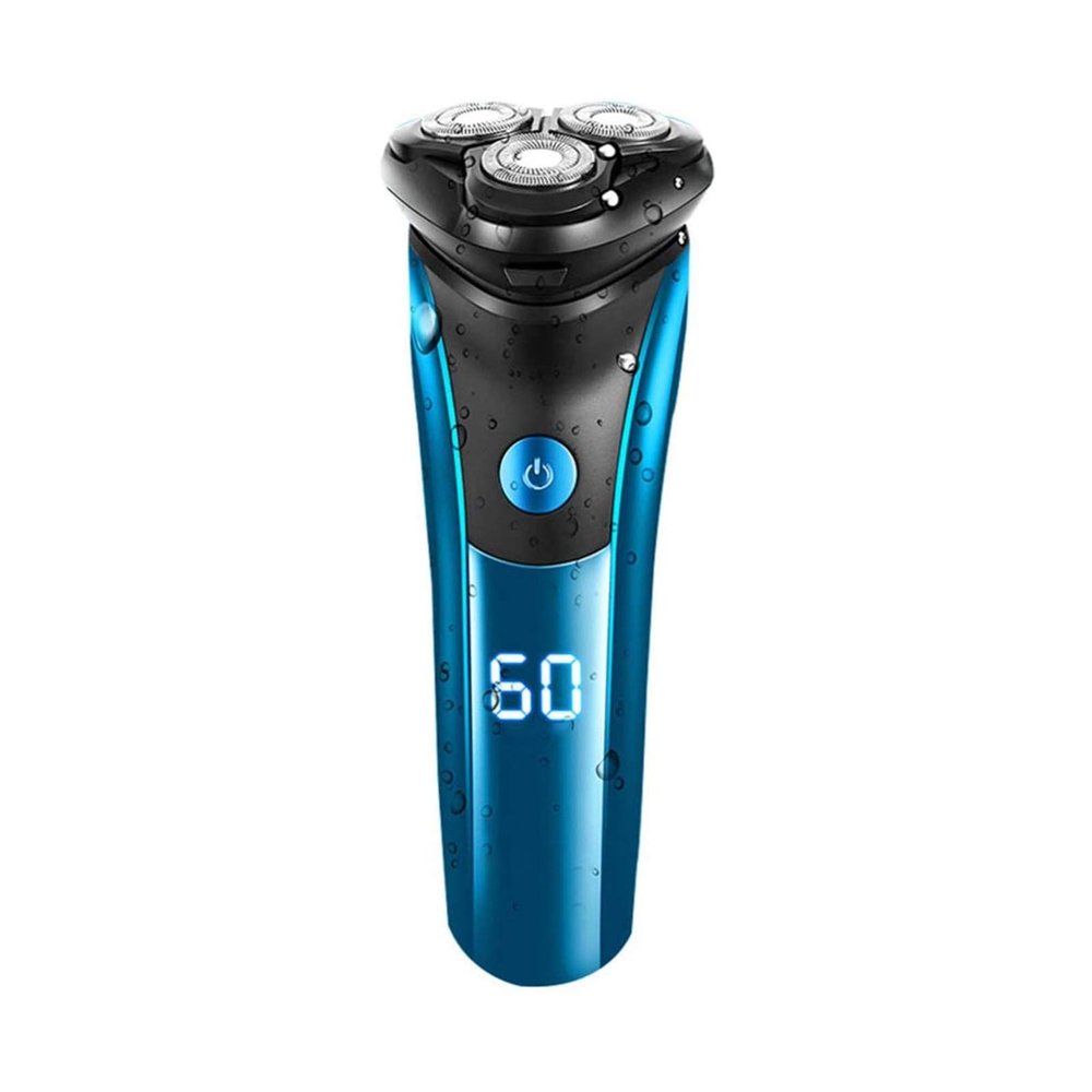 HHWKSJ Electric Shaver Men's Shaver 3 Sheets Multifunction Blade Razor Water Wash Electric Shave LED Display Fast Charge Portable for Your Daily Use and Travel