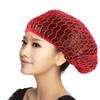 Lurrose Elastic Hair Net Beaded Hair Snood Mesh Crocheted Hair Net Cap Girl Hair Net Cover Black Elastic Hair Ties Hair Wrap Womens Caps and Hats Hair Net Bands To Sleep Scarf Cover Work view 1