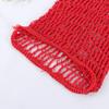 Lurrose Elastic Hair Net Beaded Hair Snood Mesh Crocheted Hair Net Cap Girl Hair Net Cover Black Elastic Hair Ties Hair Wrap Womens Caps and Hats Hair Net Bands To Sleep Scarf Cover Work view 4