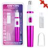 AREYZIN Nose Hiar Trimmer for Women,Ladies Painless Nose Trimmer Women,Eyebrow Facial Ear Hair Trimmer Hair Clippers Professional, Waterproof, Dual-Edge Blade, Purple view 1