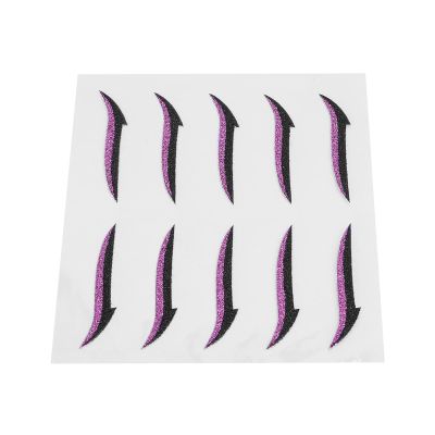 Brrnoo Reusable Glitter Stickers,Adhesive Sticker for Womens Eyes Makeup, Self Adhesive Stickers for Weddings Dance Parties()
