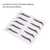 Brrnoo Reusable Glitter Stickers,Adhesive Sticker for Womens Eyes Makeup, Self Adhesive Stickers for Weddings Dance Parties() view 2