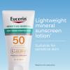 Eucerin Sun Sensitive Mineral Sunscreen Lotion SPF 50 with Zinc Oxide Protection, Hypoallergenic Sunscreen for Sensitive Skin, Oxybenzone and Octinoxate Free, 4 Fl Oz Tube view 2