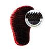 Beauty Town Medium Curve Wave Brush - 50% Boar Bristle & 50% Nylon  All Purpose 360 Wave Brush for Men (Spiderweb Patterned) view 3