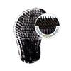 Beauty Town Medium Curve Wave Brush - 50% Boar Bristle & 50% Nylon  All Purpose 360 Wave Brush for Men (Pirate Skull Patterned) view 3