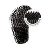 Beauty Town Medium Curve Wave Brush - 50% Boar Bristle & 50% Nylon  All Purpose 360 Wave Brush for Men (Zebra Patterned) view 3
