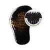 Beauty Town Medium Curve Wave Brush - 50% Boar Bristle & 50% Nylon  All Purpose 360 Wave Brush for Men (Leopard Patterned) view 3