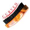Beauty Town Medium Curve Wave Brush - 50% Boar Bristle & 50% Nylon  All Purpose 360 Wave Brush for Men (Dashiki Patterned) view 1