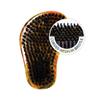 Beauty Town Medium Curve Wave Brush - 50% Boar Bristle & 50% Nylon  All Purpose 360 Wave Brush for Men (Dashiki Patterned) view 3