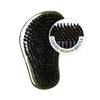 Beauty Town Medium Curve Wave Brush - 50% Boar Bristle & 50% Nylon  All Purpose 360 Wave Brush for Men (Camouflage Patterned) view 3