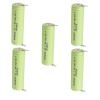 Kastar 5-Pack 1.2V 2200MAh Ni-MH Battery Compatible with Braun Toothbrush Battery 1013 1013s 1507s 1508 1509 1512 2035 2040 2060 2323 2540 2540s 2560 3008 3008 Cruzer 3011 3020 3105 3305 3310 3315 view 1
