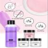 42 Colors Acrylic Nails Kits with Drill and UV Light- Acrylic Nail Powder Glitter and Monomer Liquid Kit with Nail Storage Bag, 5PCS Practice Finger view 4