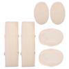 2 Sets Loofah Bath Towel Exfoliating Back Scrubber Exfoliating Loofah Gloves Loofah Bath Scrubber Spa Towels Back Scrubber Strap Bathing Back Washer Body Cotton Shower view 1
