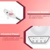 Epetlover Facial Steamer On Wheels Professional Face Steamer Machine for Home Spa Facial Deep Cleaning, Ionic Ozone Hot Mist Skin Care Equipment with Stand view 2