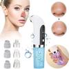 Dongng Blackhead Pore Vacuum Cleaner, USB Rechargeable Microdermabrasion Device Vacuum Cleaner Facial Pore Cleaning and Repairing Device Electric Blackheads to Protect The Skin Ideal Gift view 3