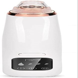 Dongng Blackhead Suction Tool with Hot Compress - USB Rechargeable Pore Vacuum-Facial Pore Cleanser with LED Display-Suction Force for All Skin Gentle Skin Care