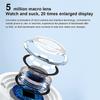 Dongng Pore Cleaner Vacuum Suction Blackhead Remover Electric Pimple Suction Vacuum Suction Blackhead with Camera and 6 Interchangeable Probes LCD Screen Ideal Gift view 3