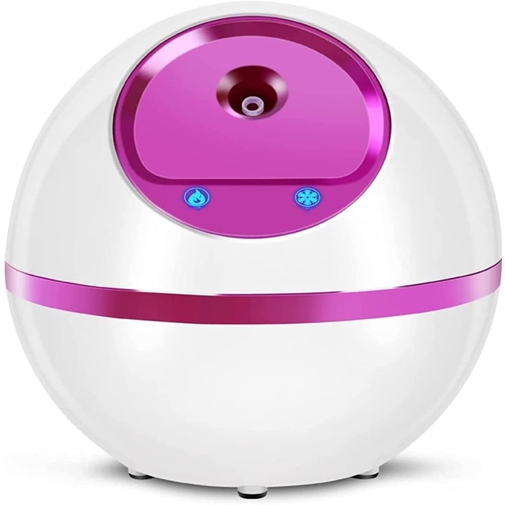 Dongng Nano Ionic Facial Steamer Professional Home Facial Sauna Spa for Face Moisturizing Cleaner,Pores Cleanse Clear Blackheads Acne Impurities Skin Cares Portable Ideal Gift