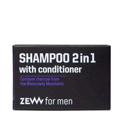 Zew for Men 2-in-1 Charcoal Shampoo Conditioner