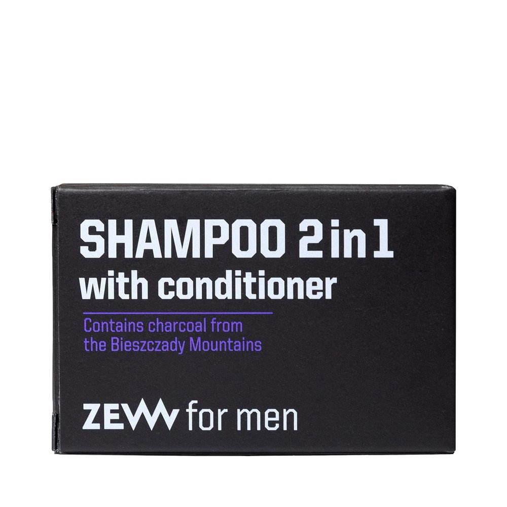 Zew for Men 2-in-1 Charcoal Shampoo Conditioner