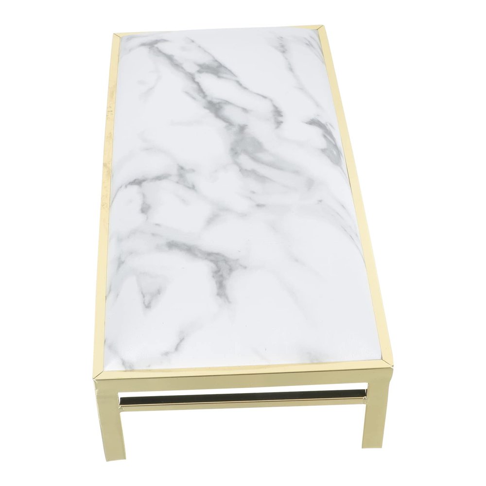 SOLUSTRE 1pc Marble Manicure Support Cushion Practical Hand Pillow for Nail Art Wrist Rest Pad for Salon Use Stylish and Comfortable Design for Professional Nails