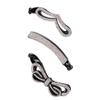 3pcs Hairpins Haireraser Strong Tension Hair Clip Hair Clips Hair Barrettes for Women Hair Barrettes for Girls Black Ponytail Holder Banana Hair Clip Korean Generous Miss view 1