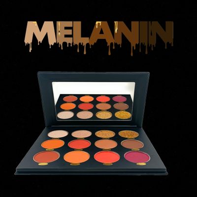 GV Melanin Natural/Neutral tone 12 shade Eyeshadow Palette
