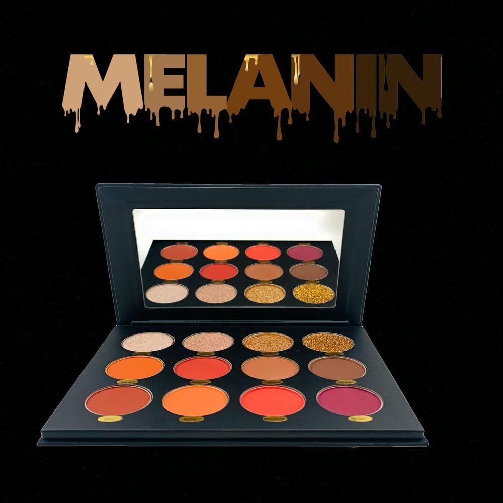 GV Melanin Natural/Neutral tone 12 shade Eyeshadow Palette